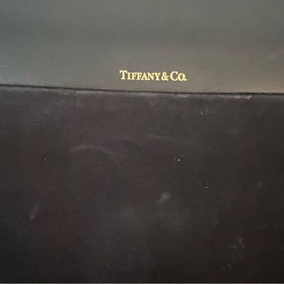 Tiffany & Co. Leather Serena Clutch - Black Suede and Leather - Picture 15 of 16